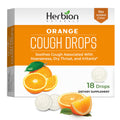 Herbion Naturals Hustenbonbons, natürlich, Orange, 18 Lutschtabletten