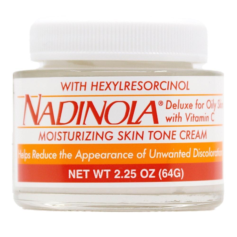 Nadinola Hautaufhellungscreme Deluxe für fettige Haut, 2,25 Oz