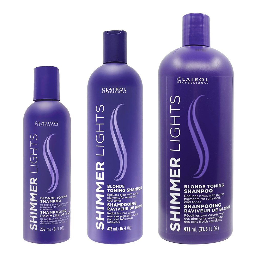 Clairol Professional Shimmer Lights Blondierungs-Shampoo, 236 ml