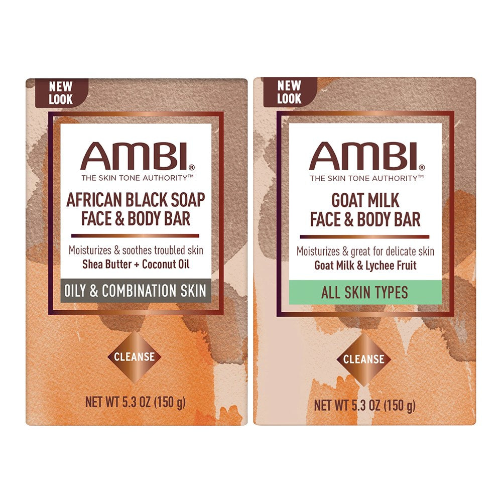 Ambi Skin Care African Black Soap – Sheabutter, 150 g