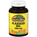 Nature's Blend Leinöl 1000 mg – 90 schnell freisetzende Weichkapseln