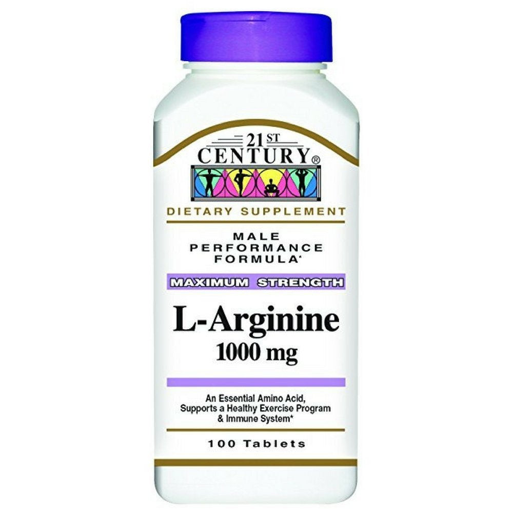 21st Century L-Arginine 1000 Mg Tableta me Forcë Maksimale