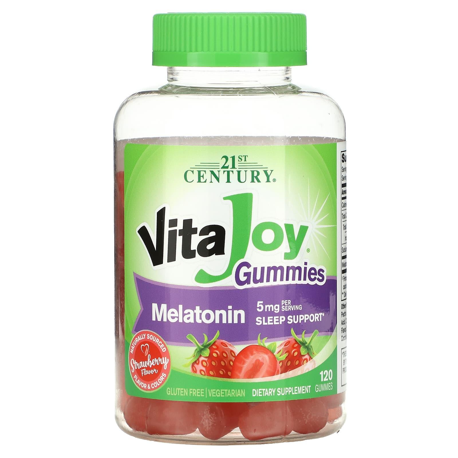 21st Century Vitajoy Melatonin Gummis 5mg 120 Stück