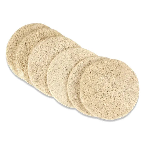 Touch Me - Luffa-Pads 6er-Pack