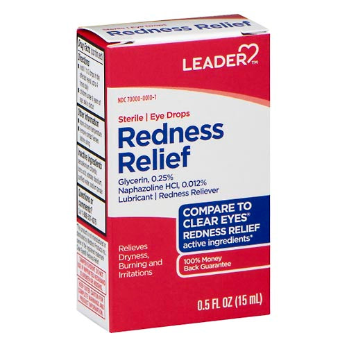 Leader, Lehtësimi i Skuqjes, Pika për Sy, 0.5 Oz
