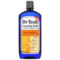 Banjë shkumëzuese Dr Teal's Glow Radiance me kripë Epsom të pastër, shishe 1 litër