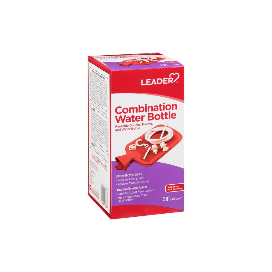 Leader Combination Hot Water Bottle, 1ct