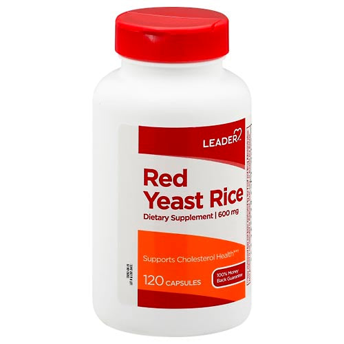 Leader Roter Reishefe, 600 mg, Kapseln 120 St.