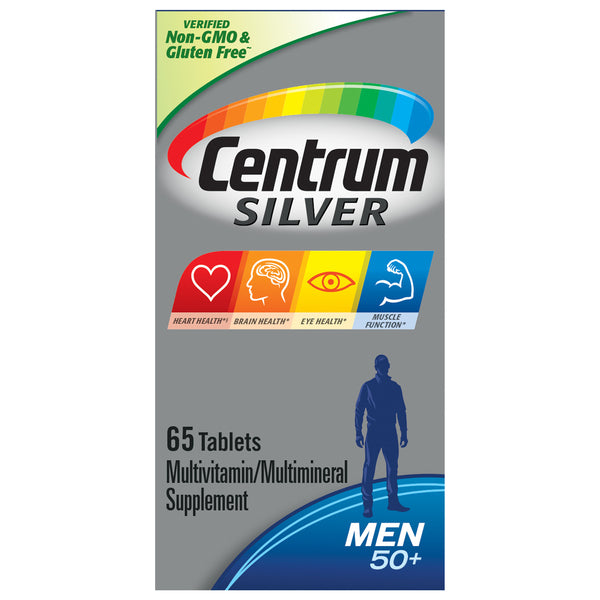 Centrum Multivitamin, Männer 50+, Silber, Tabletten