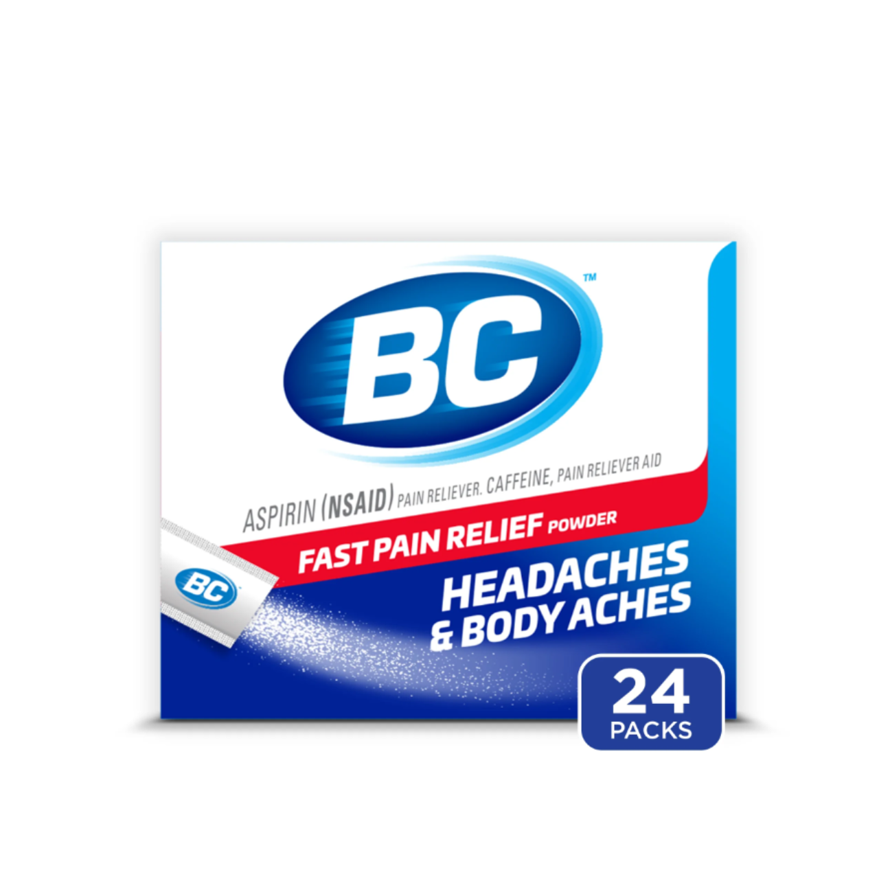 BC® Schnelle Schmerzlinderung Pulver – 6er-Pack (24 Stück pro Schachtel)
