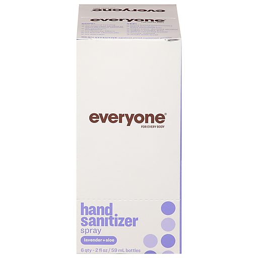 Everyone Lavendel Aloe Handdesinfektionsmittel 20 Oz Spray