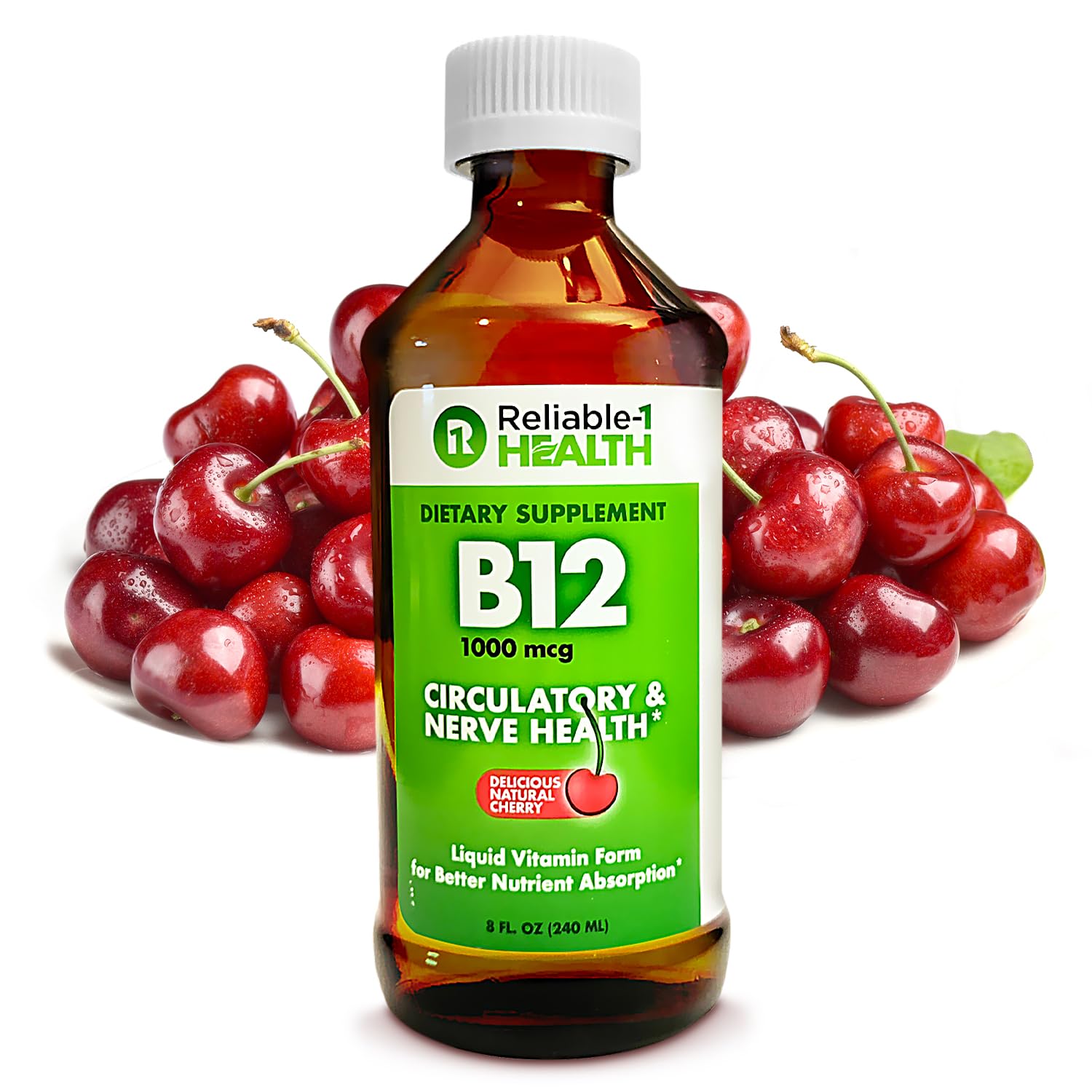 Reliable-1 Laboratories Vitamina B12 e Lëngshme, 1000 Mcg, 8 Oz