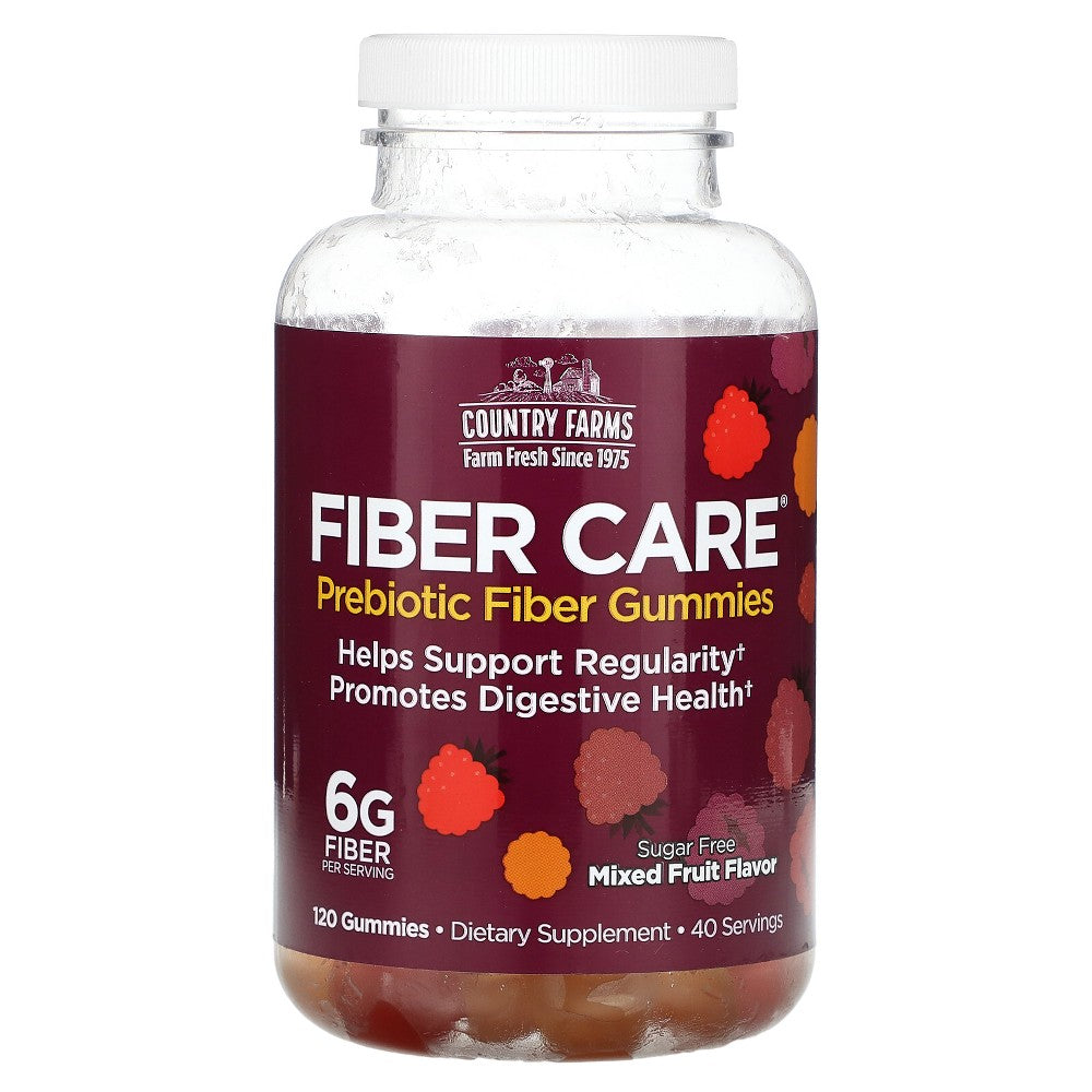 Country Farms® Fiber Care Präbiotische Fruchtgummis – Gemischter Fruchtgeschmack