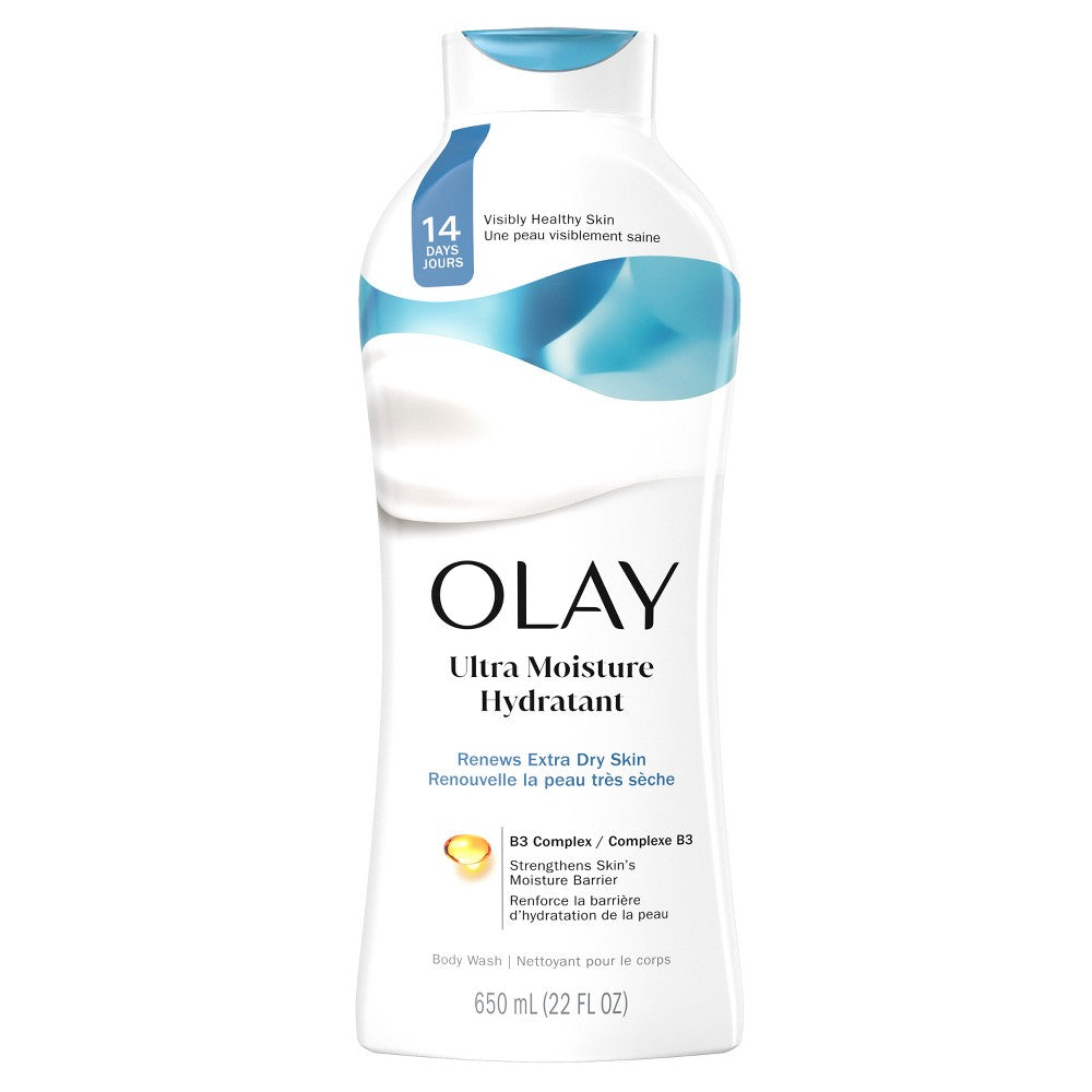 Olay Ultra Moisture für extrem trockene HautFeuchtigkeitsspendendes Duschgel – 650 ml