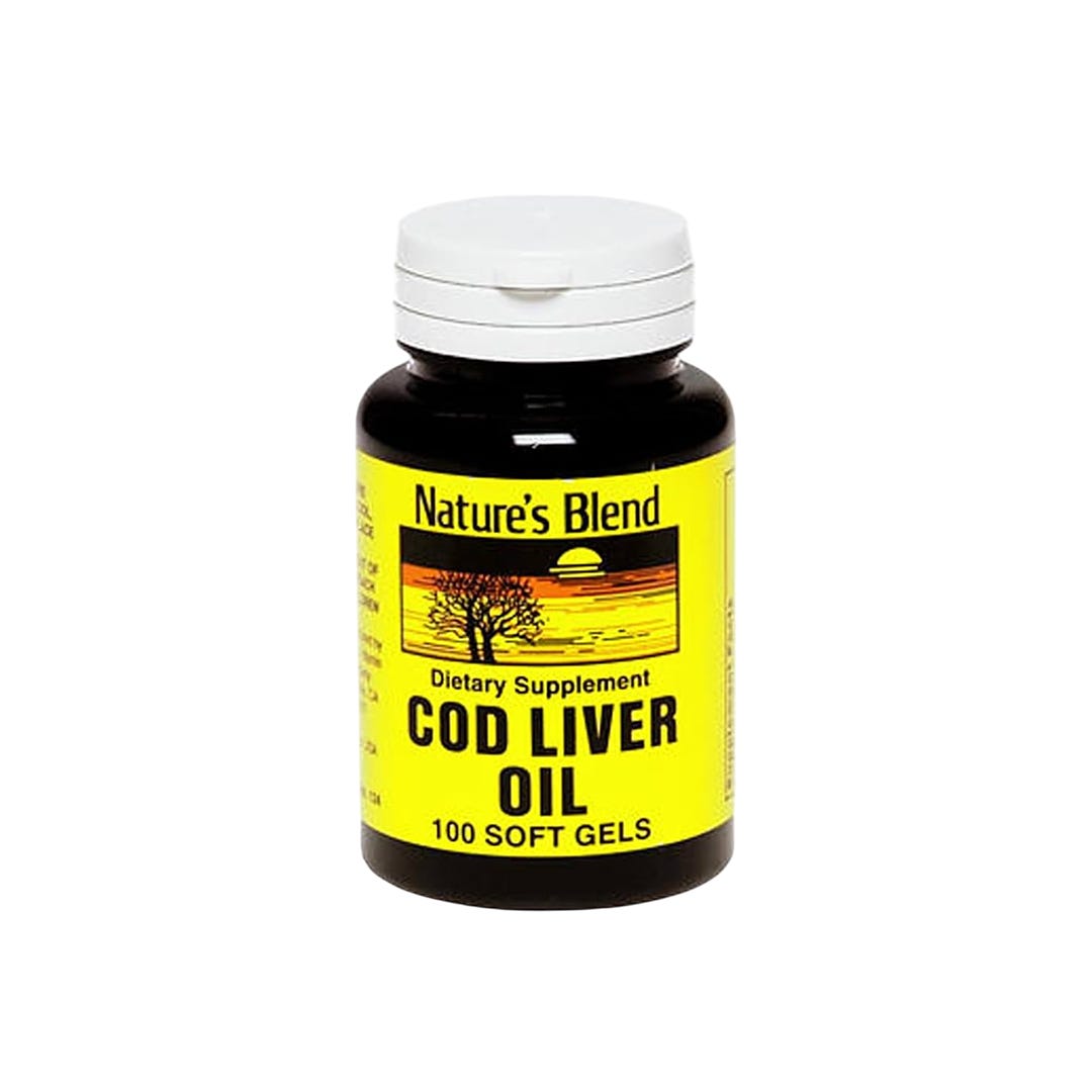 Nature's Blend Lebertran 400 mg Weichkapseln