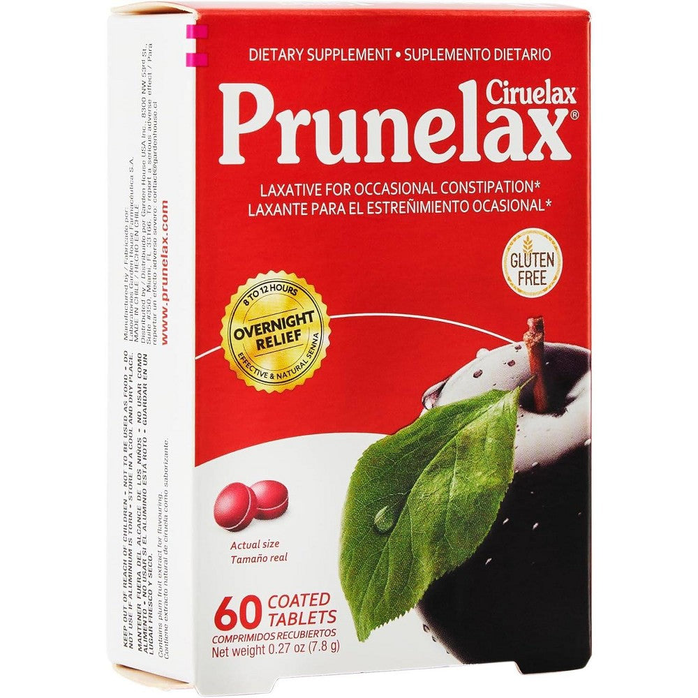 Prunelax Ciruelax Natürliches Abführmittel – Regular Mini (60 Tabletten)