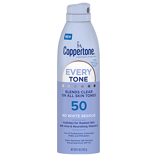 Coppertone Every Tone Sonnenschutzspray - LSF 50 - 150ml