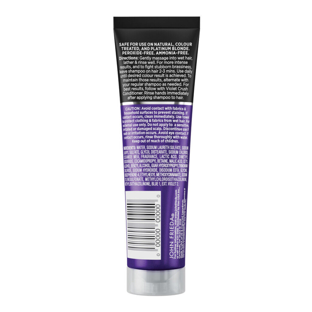 John Frieda Violet Crush Violett-Shampoo für blondes Haar - 247 ml