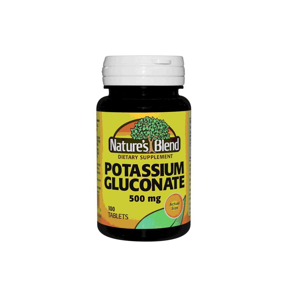 Nature's Blend Kaliumgluconat 500 mg 100 Tabletten
