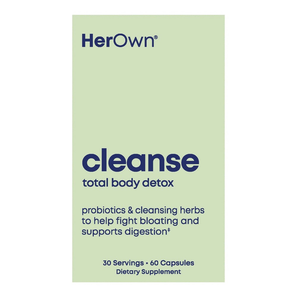 Her Own Cleanse - Sanfte Entgiftung & Darmgesundheit - 60 Kapseln