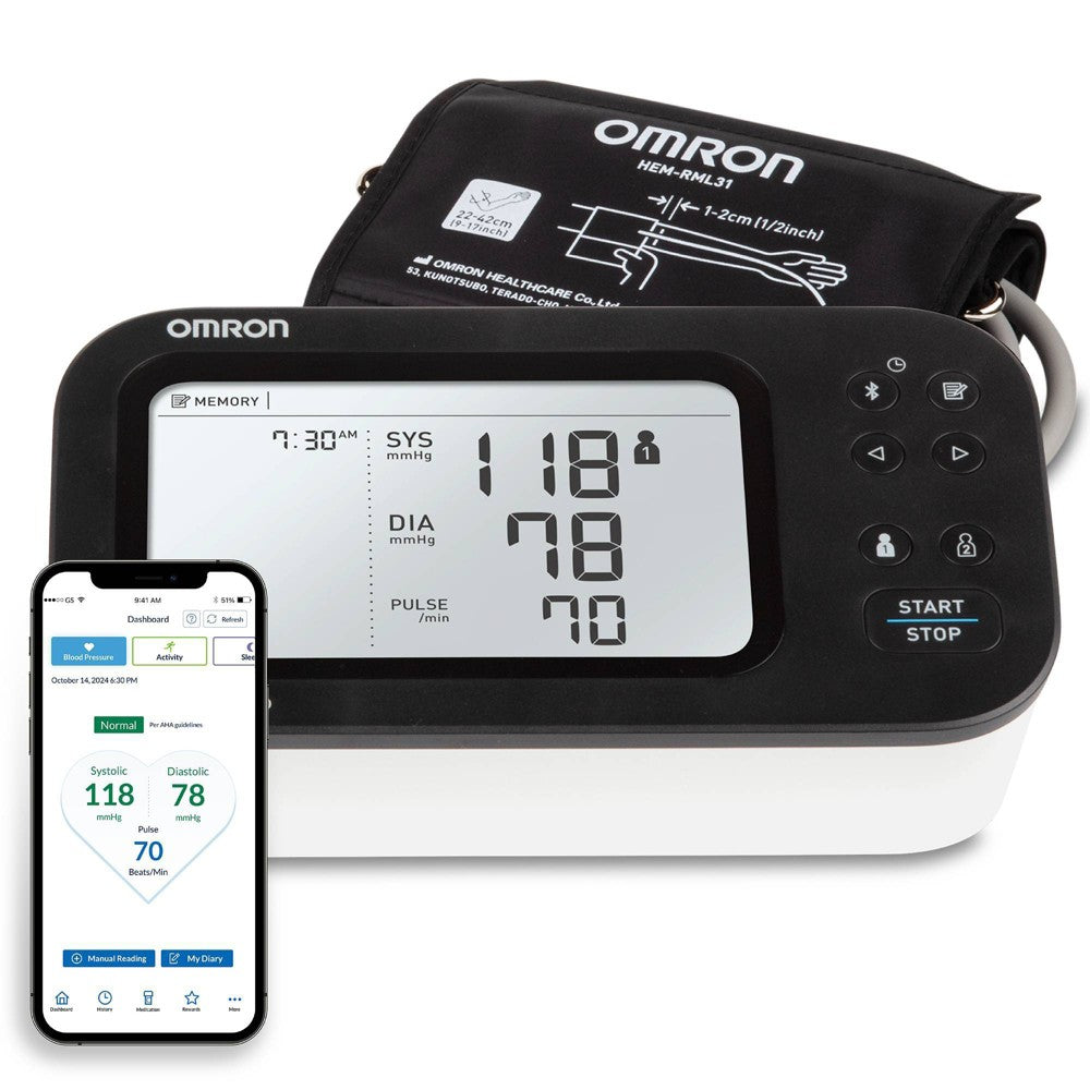 Omron Serie 7 Oberarm-Blutdruckmessgerät