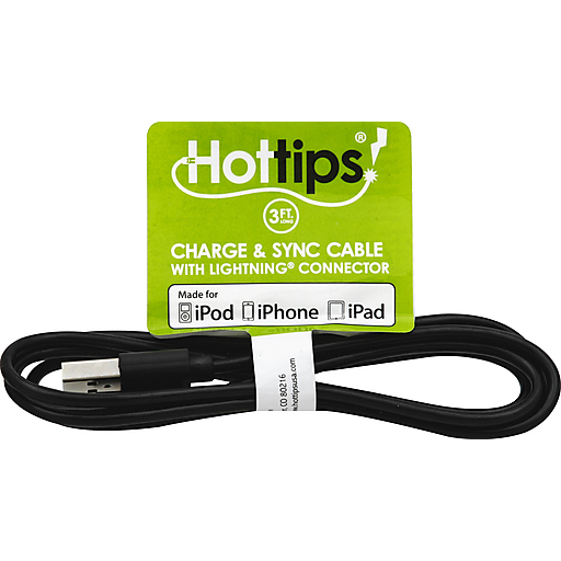 Hottips Kabel, Laden & Synchronisieren, 0,91 m Länge