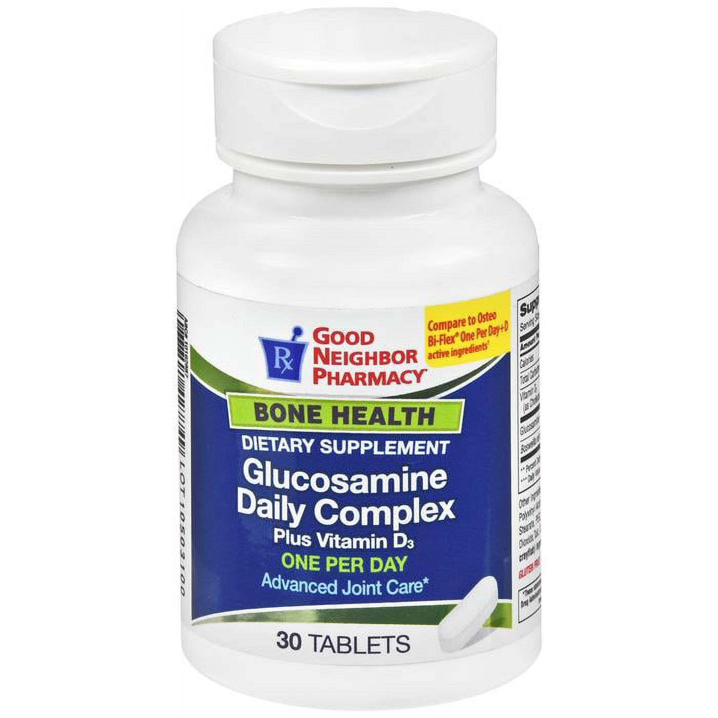 Silver Rod Pharmacy GNP Glucosamin Daily Komplex Plus Vitamin D 1000mg 30 Tabletten