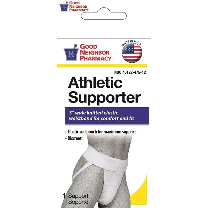 Good Neighbor Pharmacy Sport-Unterstützer Weiß Extragroß 1 Stck.