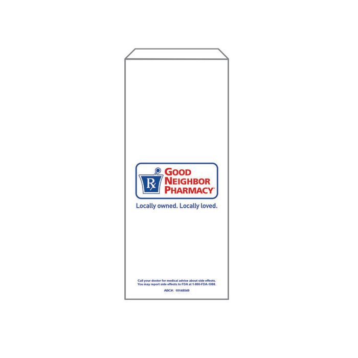 Good Neighbor Pharmacy Tasche Weiß S Rx 4X1X10 3000