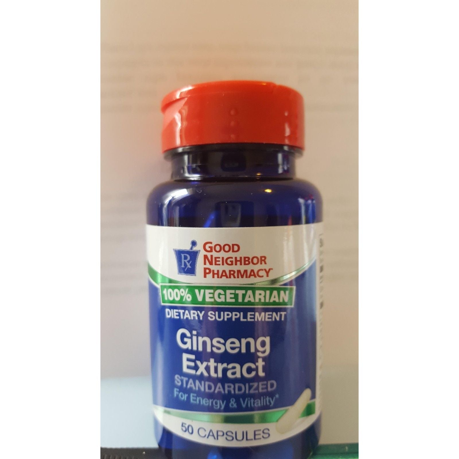 Good Neighbor Pharmacy GNP Ginseng 200mg 50 Kapseln