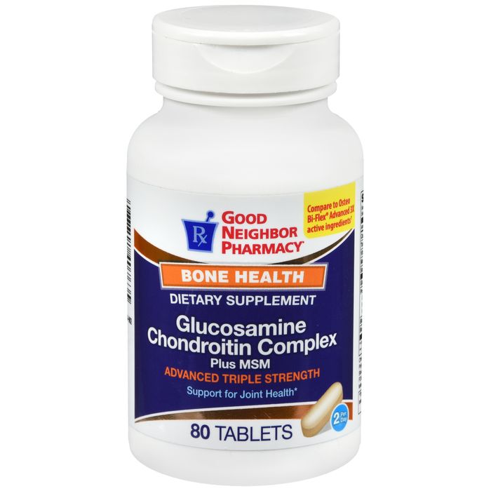 21st Century GNP Glucosamin Chondroitin Advanced 3X 80 Tabletten