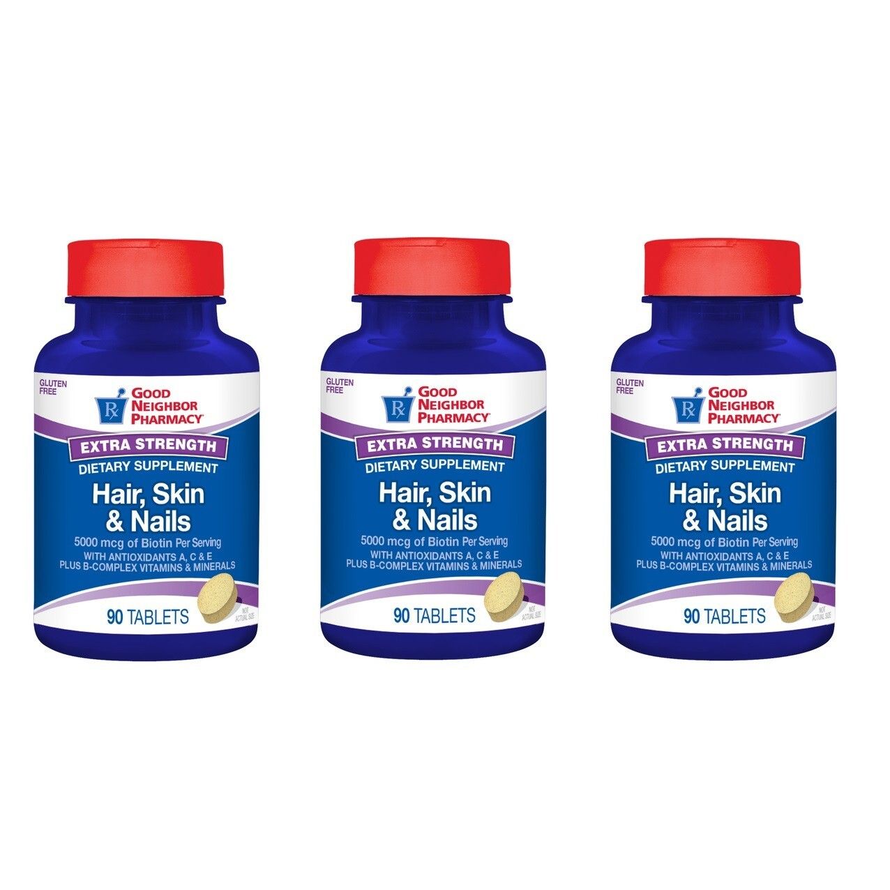 Good Neighbor Pharmacy Haar Haut & Nägel Extra Stärke Tabletten 90 Stk.