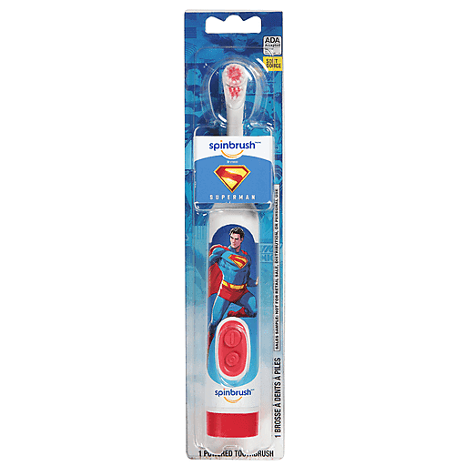 Spinbrush Elektrische Zahnbürste, weich, Superman