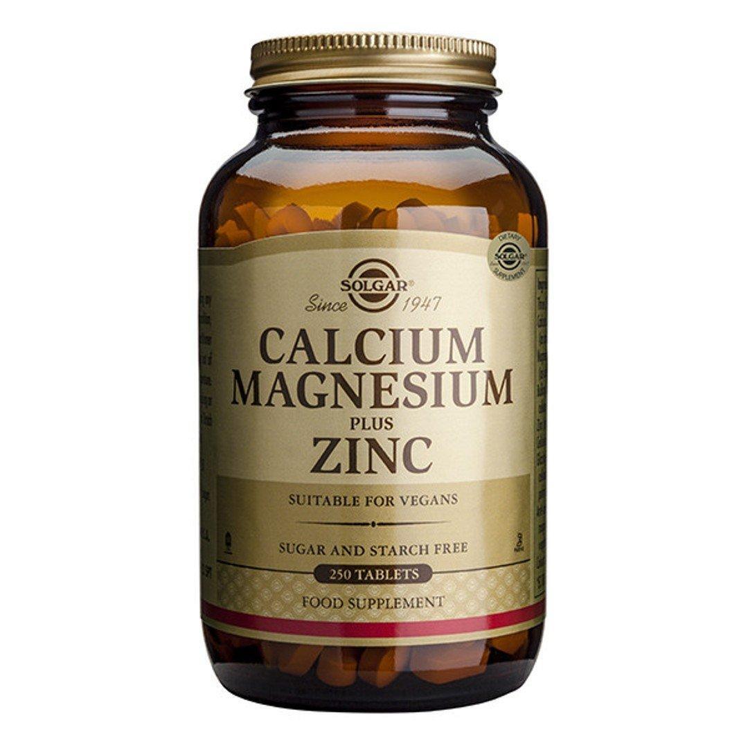 Solgar Kalcium Magnezium Plus Zink - 250 Tableta