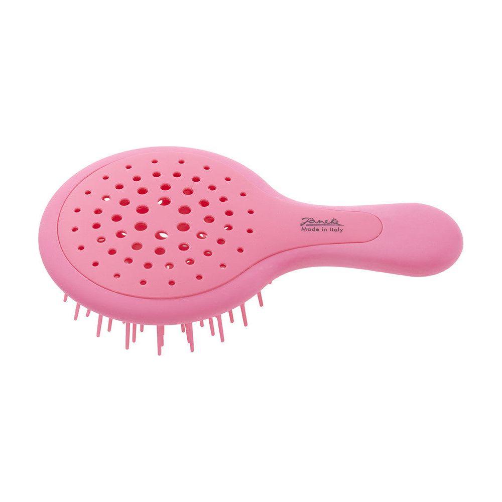 Janeke Mini SuperBrushh Pink Haarbürste