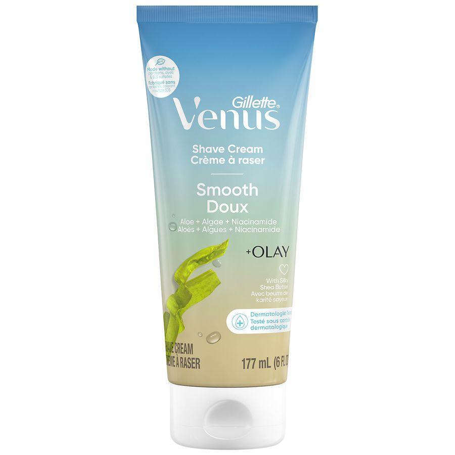 Venus Gillette Smooth Plus Olay Rasiercreme für Frauen, 170 g