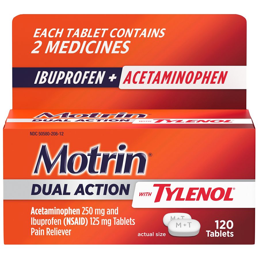 Motrin DAC mit Tylenol TB 120 Cplt