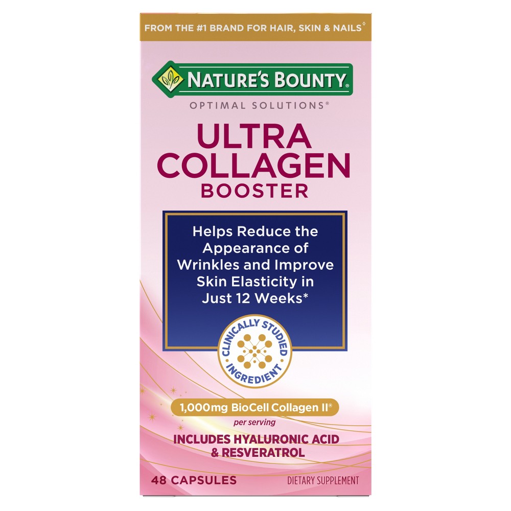 Nature's Bounty Optimal Solutions Ultra Collagen Booster Kapseln – 48 Stück