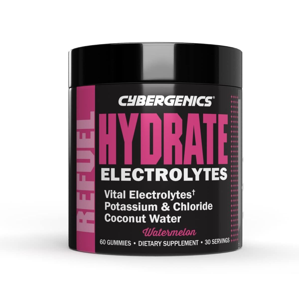 Cybergenics Hydrate Gummis, Vitale Elektrolyte, Unterstützt die Regeneration, 60 Gummis