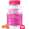 SmartyPants Multivitaminë dhe Omega-3 në formë karamelesh për Adoleshente Vajza