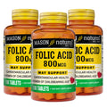 Mason Natural Folsäure, 800 µg, Tabletten