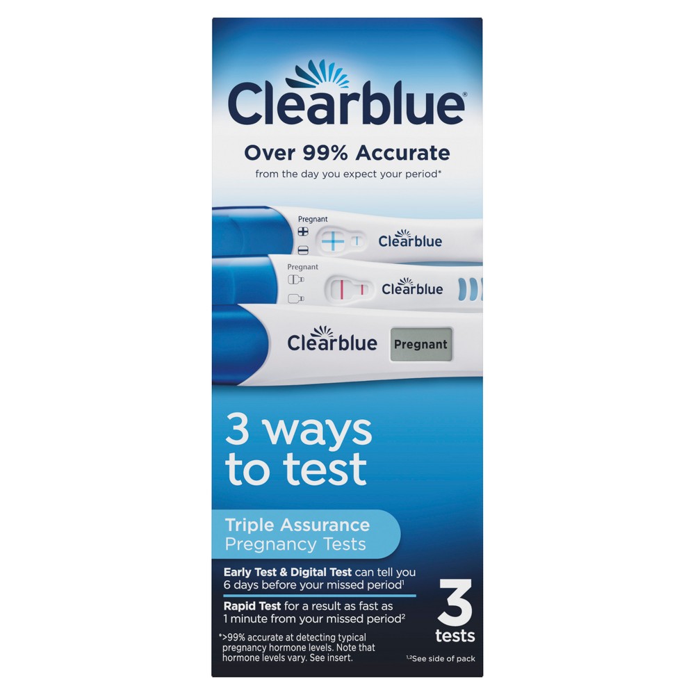 Clearblue Triple Assurance Schwangerschaftstests – 3 St.