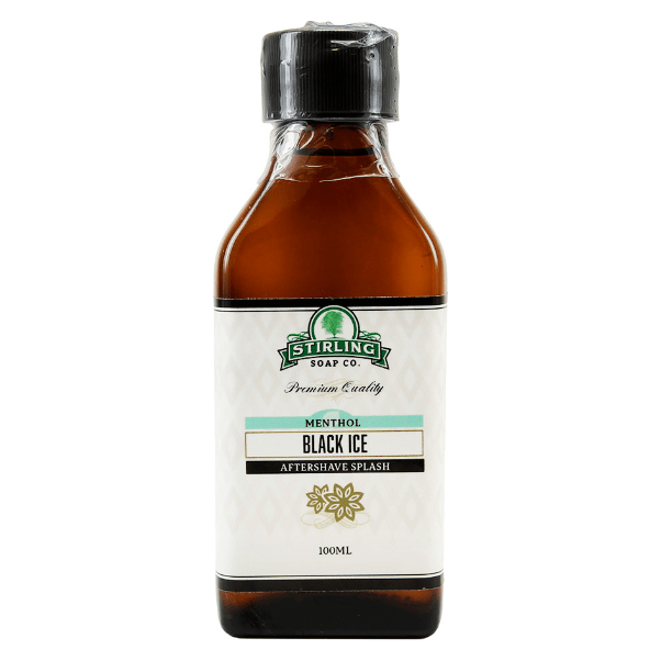 Stirling Soap Co. Black Ice Rasierkollektion