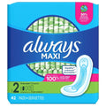 Always Maxi Binden mit Flügeln, Größe 2 Lang, Geruchsneutral, 42 Stück