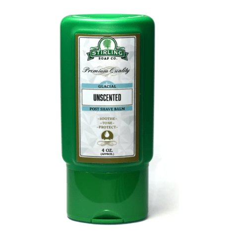Stirling Soap Co. Glacial - Unparfümiertes Rasierwasser 4 Oz