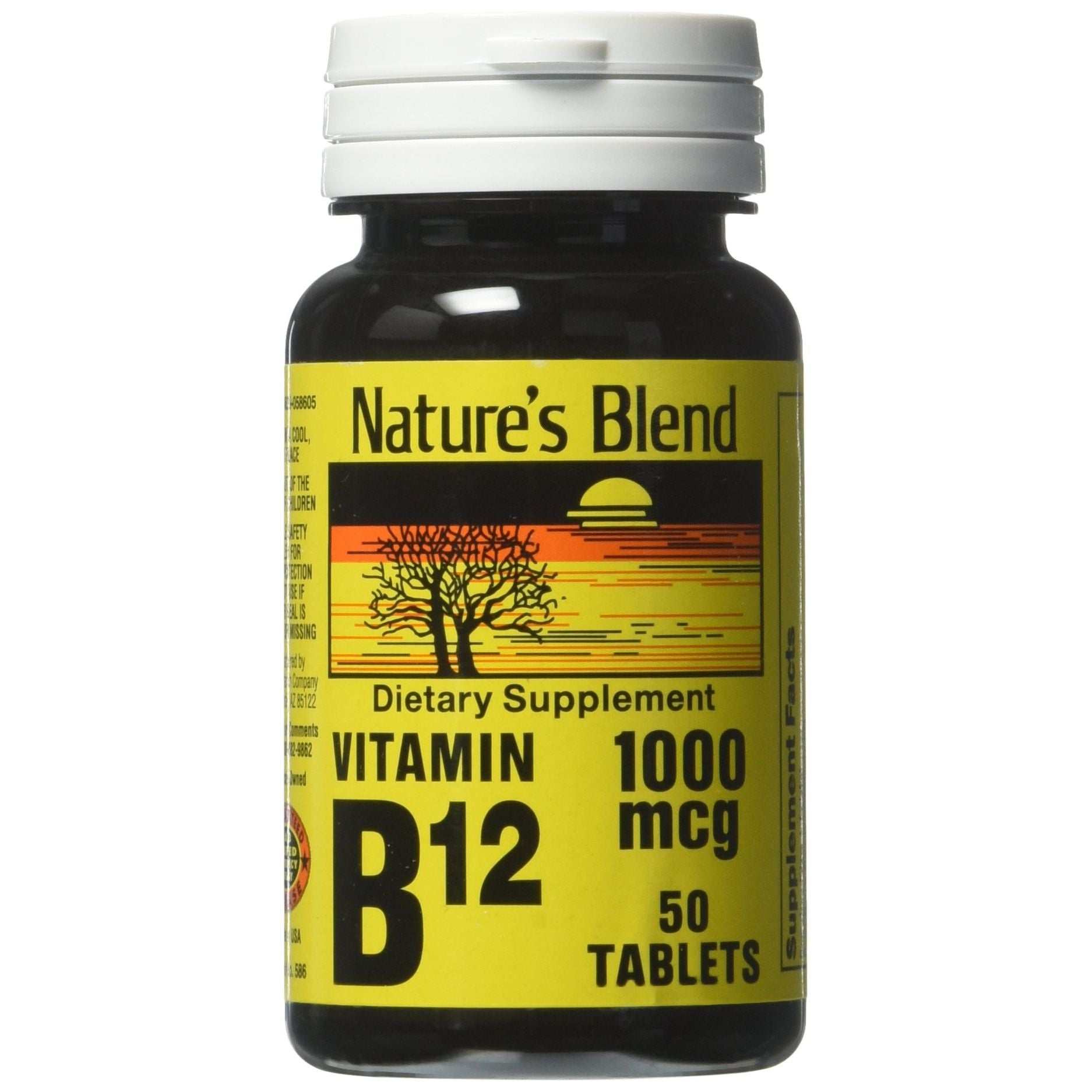Nature's Blend Vitaminë B12 1000 Mcg Tableta 50 Copë
