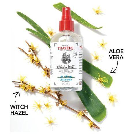Thayers Gesichtsspray Unparfümierte Hamamelis 237 ml