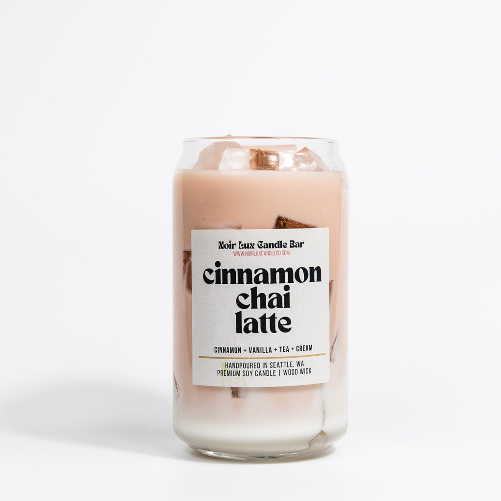 Iced Cinnamon Chai Latte Coffee Candle