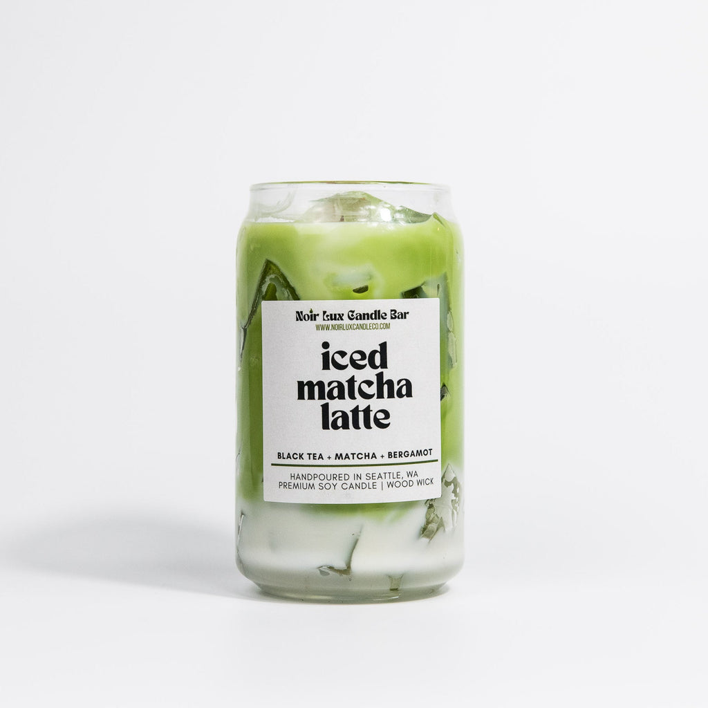 Iced Matcha Latte Coffee Candle