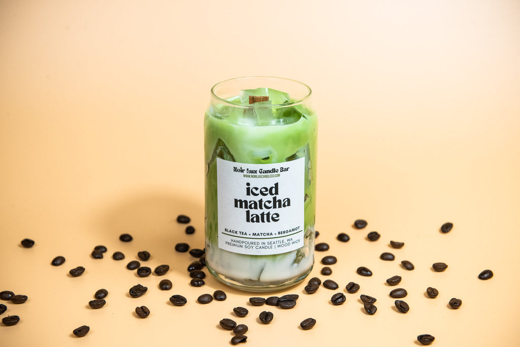 Iced Matcha Latte Coffee Candle